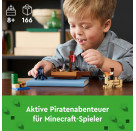 LEGO® Minecraft™ 21259 Die Piratenschiffreise