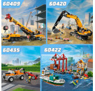 LEGO® City 60422 Hafen mit Frachtschiff