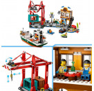 LEGO® City 60422 Hafen mit Frachtschiff