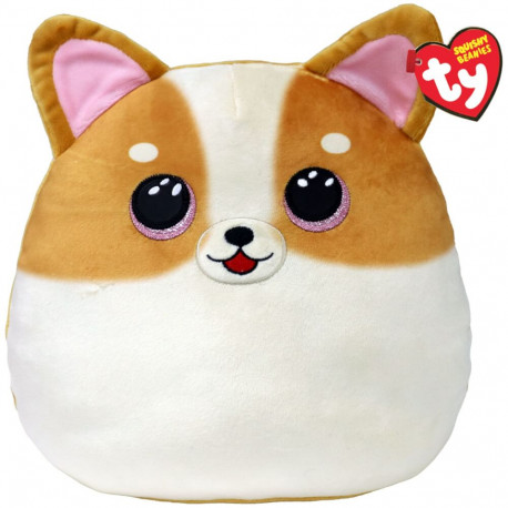 Ty TANNER DOG SQUISHY BEANIE 10