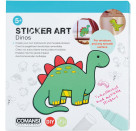 Sticker Art Basic, 3 Styles Asst. 18 pcs