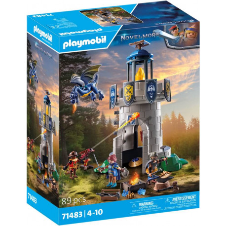 PLAYMOBIL 71483 Ritterturm mit Schmied und Drache