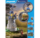 PLAYMOBIL 71483 Ritterturm mit Schmied und Drache