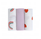 Swaddle & Burp Blanket M Happy Rascals