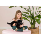 Teddy Hermann Panther Baby liegend 30 cm
