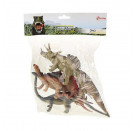 TOITOYS ANIMAL WORLD Dinosaurier Tier deluxe 5 im Beutel