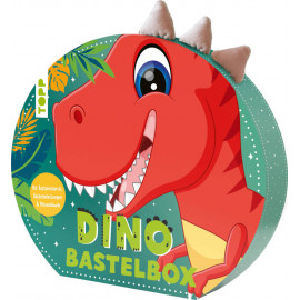 Dino-Bastelbox. Mit Anleitungen, Bastelmaterial und Mitmachbuch