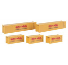 FALLER 5er Container-Set Max Bögl