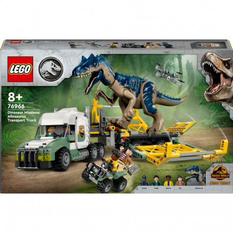 LEGO® Jurassic World™ 76966 Dinosaurier-Missionen: Allosaurus-Transporter