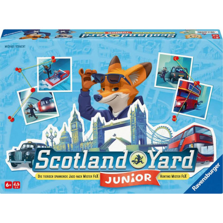 Ravensburger 22450 Scotland Yard Junior Lustige Kinderspiele Lustige Kinderspiele