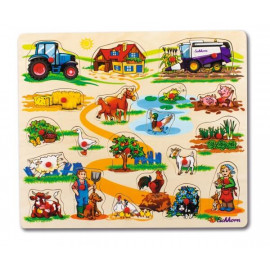 Steckpuzzle, 3-sortiert.