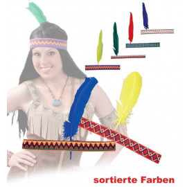 FRIES - Stirnband Indianer, sort. Modelle