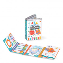 ABC CHAMPIONS Sticky Notes Mini-Organizer 340 Blatt