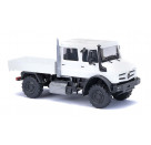 BUSCH H051081 Unimog U 5023 Doppelkabine, Weiß