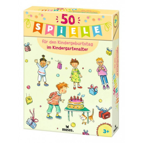 50 Spiele für den Kindergeburtstag im Kindergartenalter