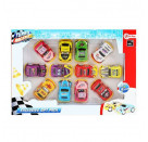 TOITOYS TURBO RACERS Set Rallye-Autos (Renn) Rückzug 12St.