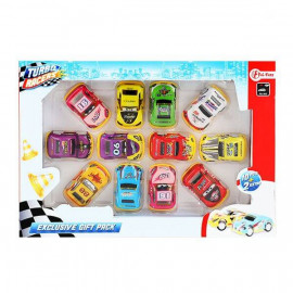 TOITOYS TURBO RACERS Set Rallye-Autos (Renn) Rückzug 12St.