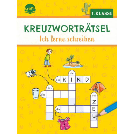 Seeberg, Helen: Kreuzworträtsel – Ich lerne schreiben (1. Klasse)