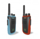 Walkie-Talkies mit Taschenlampe blau/rot