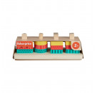 Fisher-Price Buntes Holz-Stapelesielset