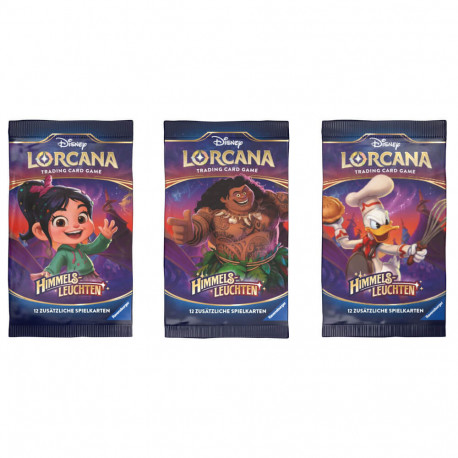 Disney Lorcana Trading Card Game: Himmelsleuchten - Booster (Deutsch)