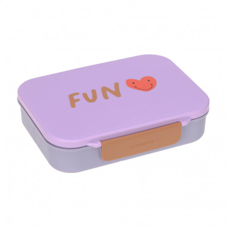 Bento-Lunchbox Little Gang Heart lilac