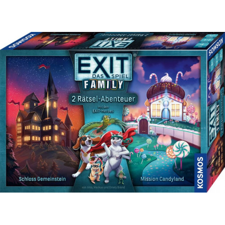 EXIT® - Das Spiel - Family: Schloss Gemeinstein Mission Candyland