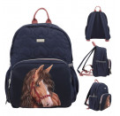 Miss Melody Rucksack mit Herzsteppung GLITTER HORSE