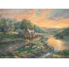 PU1000T.Kinkade Tagesanbruch im Emerald Valley