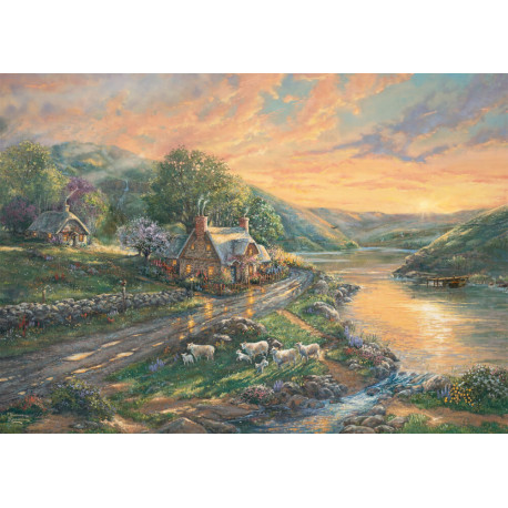 PU1000T.Kinkade Tagesanbruch im Emerald Valley