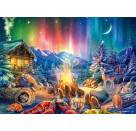PU1000T.Lagerfeuerromantik unterm Sternenhimmel