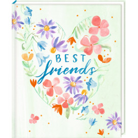 Freundebuch: Handlettering - Best friends