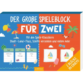 Der große Spieleblock für zwei