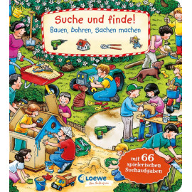 Suche und finde! Bauen, bohren, Sachen machen