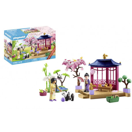 PLAYMOBIL 71762 Asiatischer Garten mit Pandafütterung