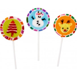 Weihnachts-Lollies - Winterzauber im Weihnachtswald, sort.