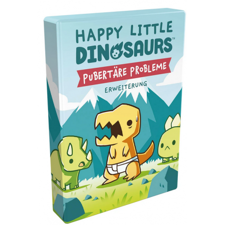 Asmodee Happy Little Dinosaurs - Pubertäre Probleme