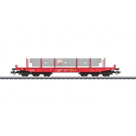 Märklin 48749 - H0 Schwerlastwagen Max Bögl mit Beton-Nebenträgern, DB, Ep.VI