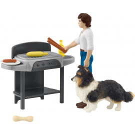 schleich® HORSE CLUB 42754 Barbecue mit Tom