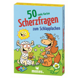 50 coole Karten - Scherzfragen zum Schlapplachen