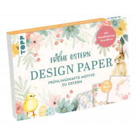 Design Paper Frohe Ostern A5