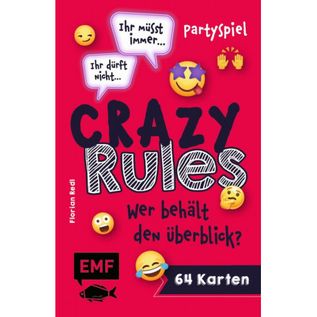 Kartenspiel: Crazy Rules – Wer behält den Überblick?