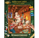 Malen nach Zahlen - Weihnachtsbäckerei