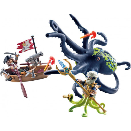 PLAYMOBIL 71419 Kampf gegen den Riesenoktopus