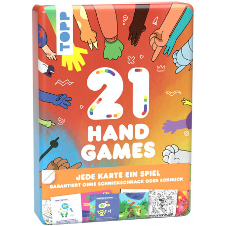 21 Hand Games - Garantiert ohne Schnick, Schnack oder Schnuck!