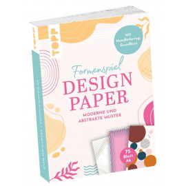 Design Paper A6 Formenspiel. Mit Handlettering-Grundkurs