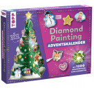 Weihnachtszauber - Der Diamond-Painting-Adventskalender. Mit Material und Werkzeug für 24 Baumanhäng