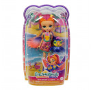 Enchantimals Puppen, Sunshine Beach Trippi Toucan Puppe und Figur