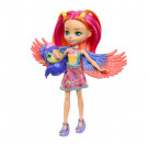 Enchantimals Puppen, Sunshine Beach Trippi Toucan Puppe und Figur