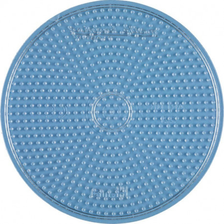 Hama® Bügelperlen Stiftplatte transparent gr. Kreis.